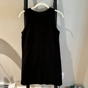 Design Lab Black Knee Length Professional Dress